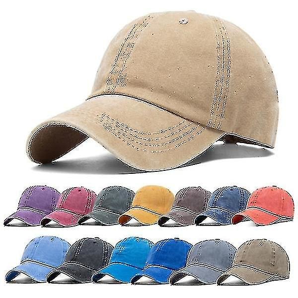 All-season Washed Cowboy Hat Darkgreen