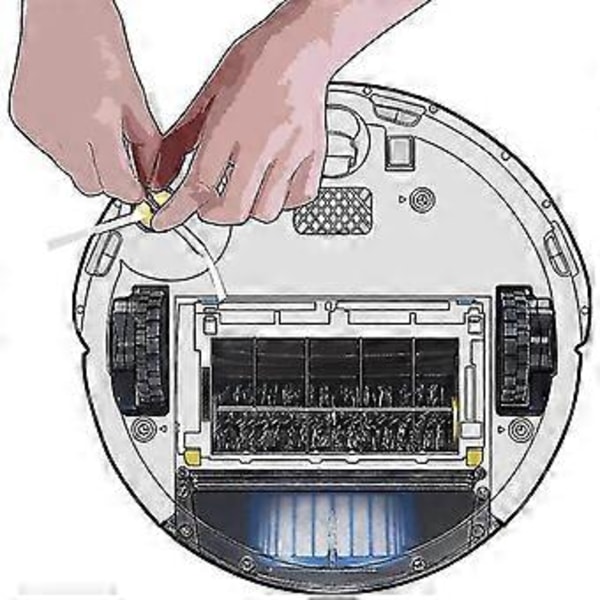 Tilbehør til robotstøvsuger, egnet for Robot Roomba 600-serien 610/620/630/650/680