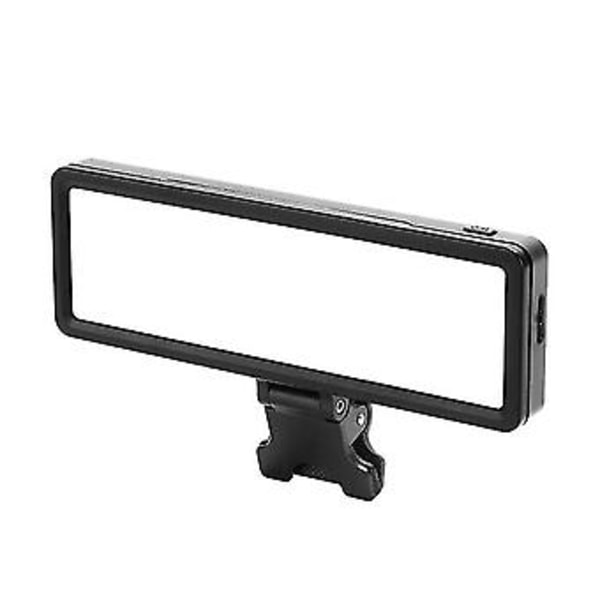 Video LED-lys med feste, dimbar lampe for bærbar PC, videokonferanselys, strømmelys
