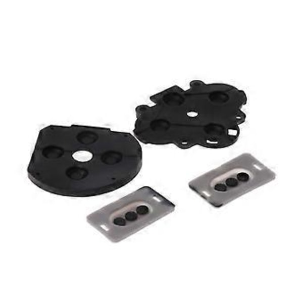 4 stk. Udskiftnings Controller Gamepad Konduktive Silikone Gummi Pads Knap Pad Tastatur til PSP1000 Controller