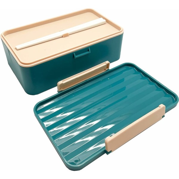 Mikrovågsugnssäker lunchlåda (Teal)-Fei Yu