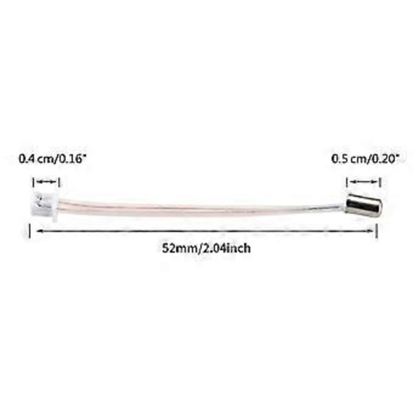 til 3D Printer Ender-3 S1 Termistor Temperatur Sensor Hot End Temperaturmålingslinje HT-NCT100K