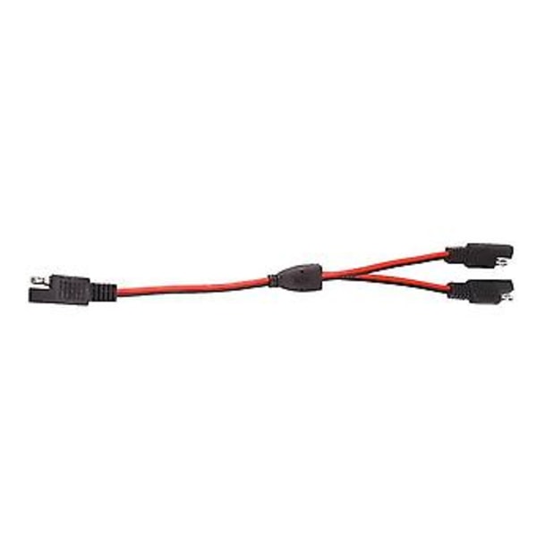 5 kpl DIY 1-2 SAE-virtajohdon jatkokaapelisovitin