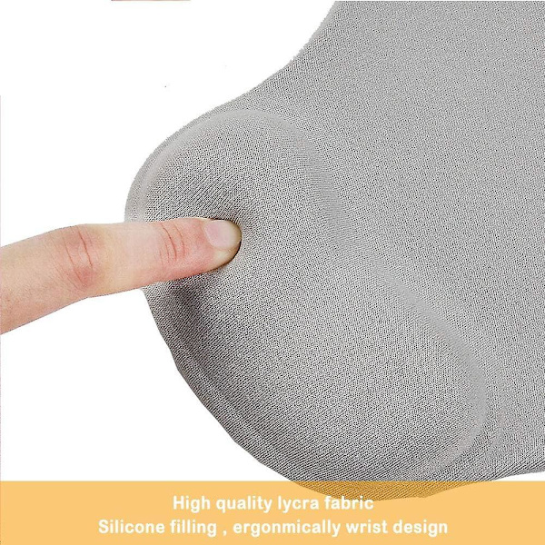 Arbeid komfortabelt med en kontormusematte med gel håndleddstøtte - Ergonomisk design for lange arbeidsdager