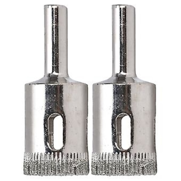 2 st Hålsåg Öppnare Diamantborr 22mm Skärverktyg Set Kit för Keramik Glas