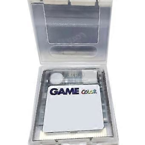 2000 i 1 Spel för GB Gameboy Color Retro Samling med En Knapp Återställningsfunktion Transparent Svart
