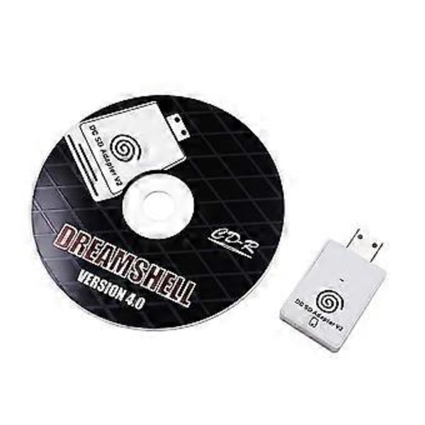 SD/TF Kort Adapter Læser til Dreamcast og CD med DreamShell Boot Loader Læs Spil til DC Dreamcast Konsoller