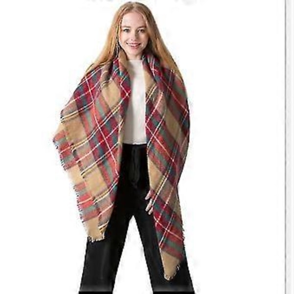 Dame Sjal Mote Skjerf 140cm Sjal Retro Tema Fest Party