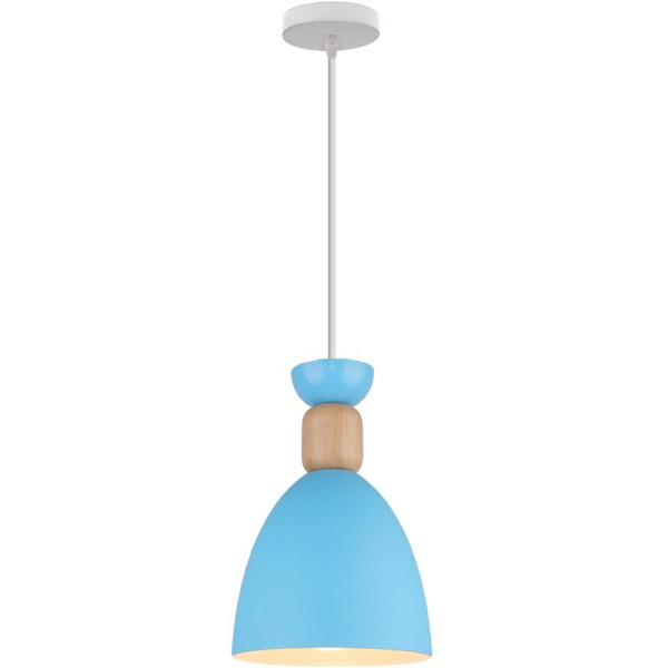 E27 Modern Takpendel Ljus Justerbar Kandelaber Inomhus Hängande Lampa Blå
