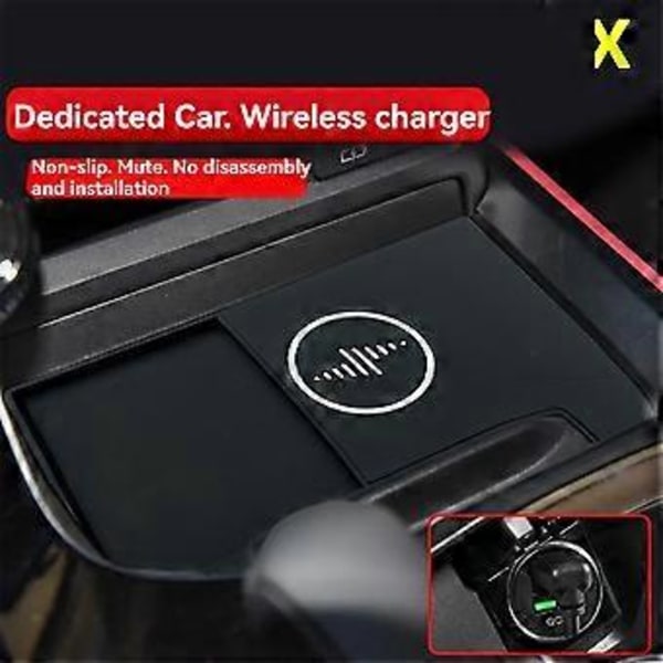 15W Trådløs Biloplader Mobiltelefon Hurtig Opladningsholder LHD til NX 2022 2023 2024 350H NX350H Tilbehør