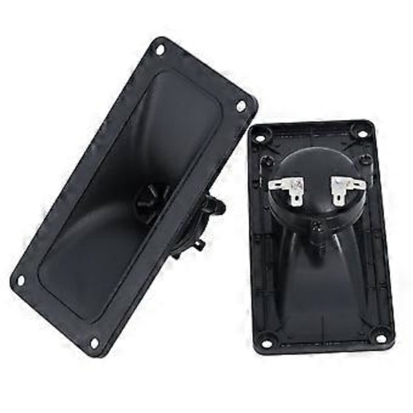 2 kpl diskanttikaiuttimia Piezoelektrinen diskanttikaiutin Kaiutin 150W Keraaminen summeri Diskantti Neliö DIY Audio Kaiuttimet