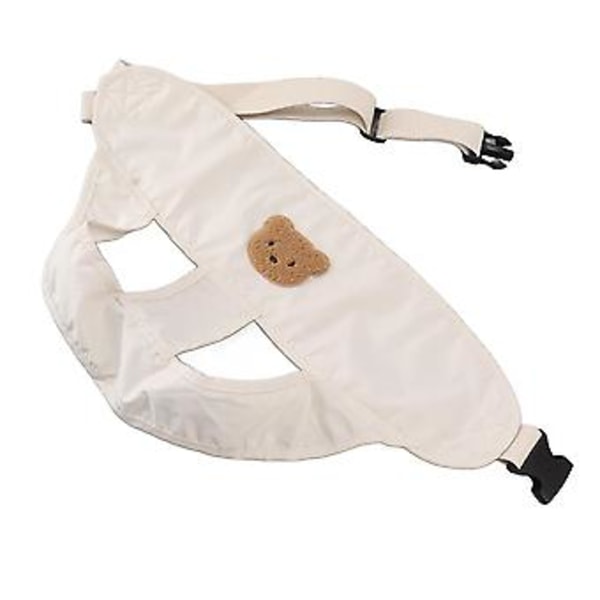 Babystol Sele Bærbar Myk Lengde Justerbar Pustende Baby Mating Sikkerhetssete Stropp 54cm Khaki