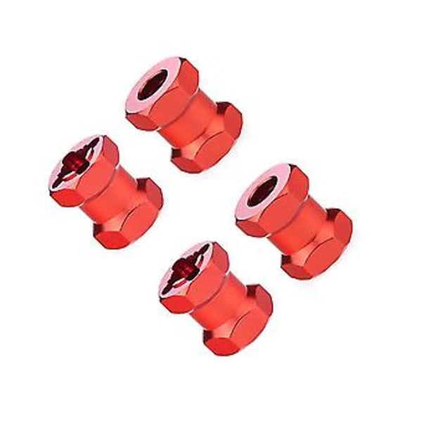 RC Bil Metall 12mm Hjul Hex Nav 15mm Förlängningskoppling För Axial Scx10 D90 Cc01 F350 1/10 RC Crawle