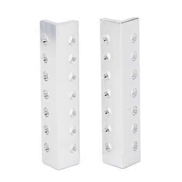 1 pari 7 reiän L-palkkikanava 310300070064 Robottiosa Lisävaruste 12 x 12 x 64 mm