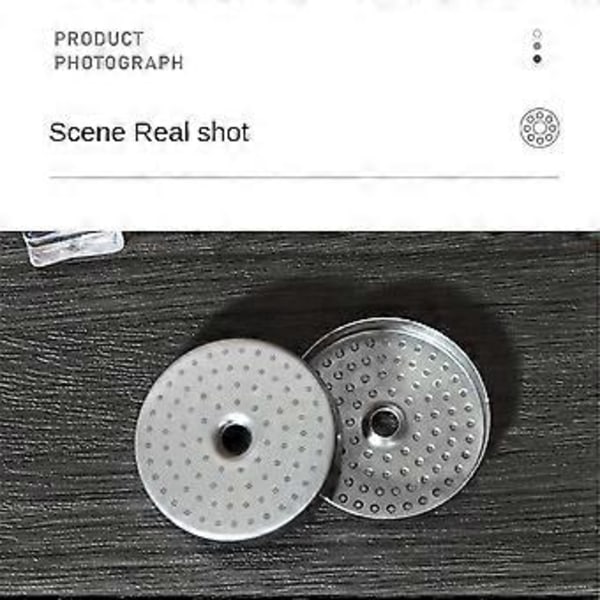 Precisionsduschskärm för 8-seriens kaffemaskin Kontaktduschskärm Puckskärm Filternät
