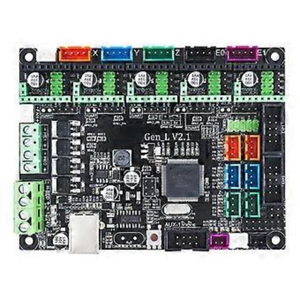 MKS Gen-L V2.1 3D Printer Kontrolkort Bundkort Open Source Marlin Support A4988 TMC2209/2208/TFT35 BL-TOUCH