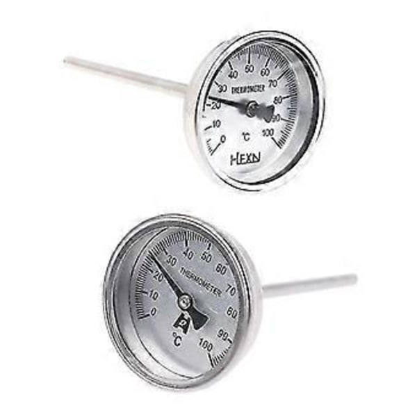 50/100/150/200/300 Bimetallisk Termometer Metal Temperatur Monitor Måler