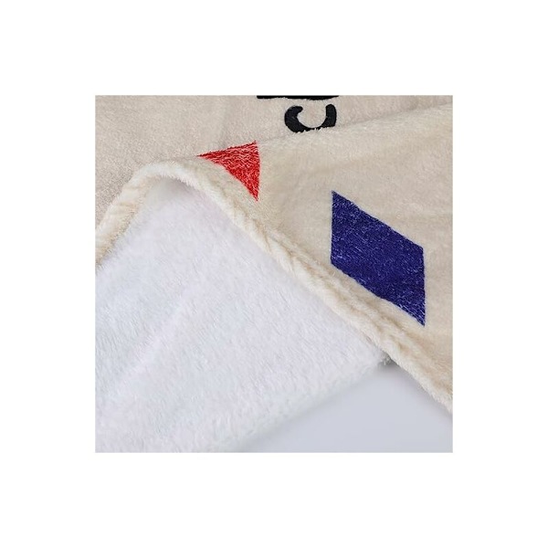 Tæppe til min datter Brev Trykt Fleece Tæppe Far Mor Julefødselsdagsgave til datter Plyssetæppe (Pige 35 X 35CM)