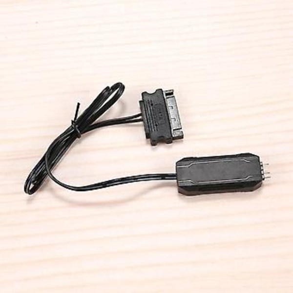 Rgb-ohjainkaapeli, pc5v Argb Cpu-kotelon tuuletin Led-valonauha Lampun tanko Vesijäähdytys Aura Contro