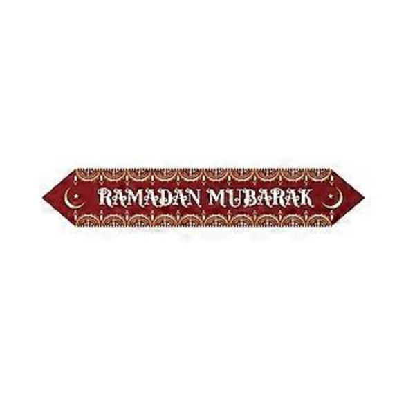 Ramadan Kuu Koriste Pöytälippu, Musta Kultainen Lyhtyfestivaali Perheen Ruokailu Vieras Pöytälippu, Pellava E