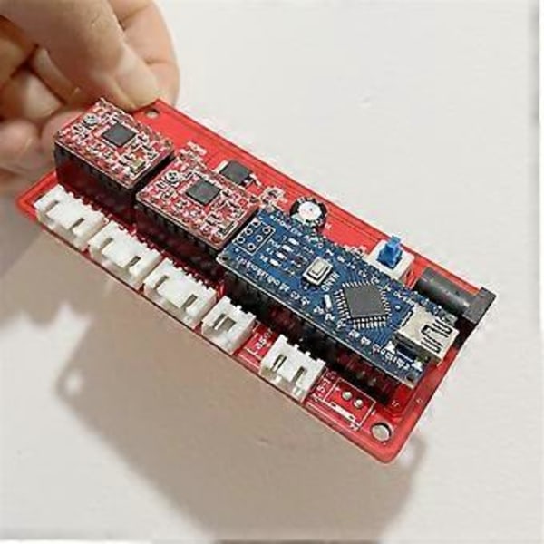 Benbox Ohjelmisto Laser Kaiverruskone DIY Pieni Ohjauskortti Punainen