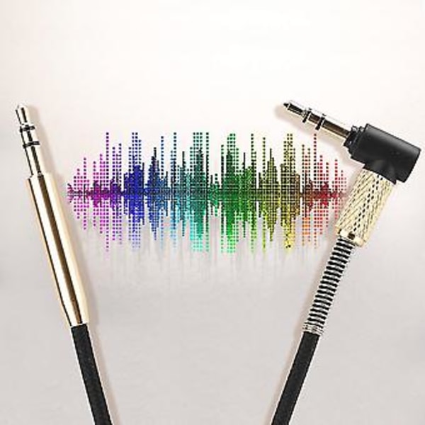 3,5 mm:n äänikaapeli Hi-Fi Stereo TPE-johto, matala latenssi, häviötön äänen siirto (mikrofonilla)