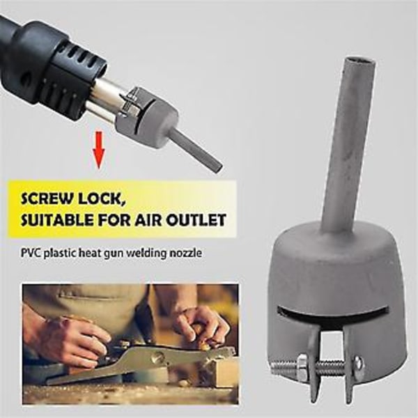 4 kpl Nopeussuuttimet Yhteensopiva Vinyyli PVC Kuumailmapuhaltimen Nopeussuutin