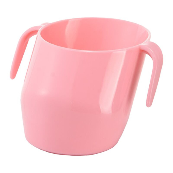 Skrå munn læringskopp - Rosa