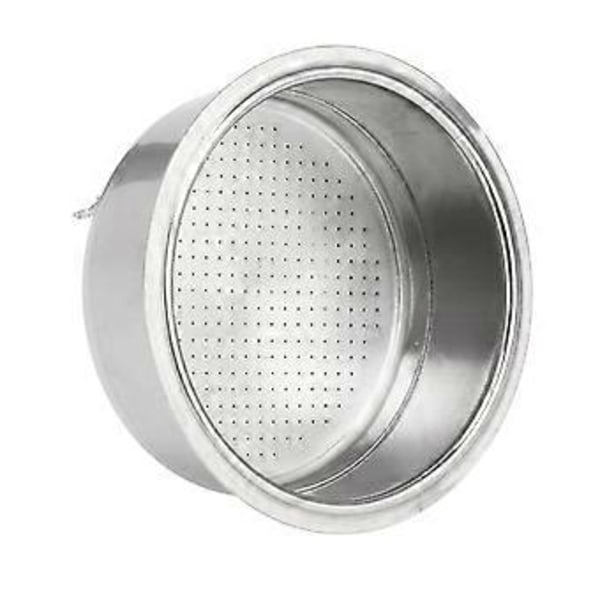 Rustfrit stål kaffe 2 kop trykfilter kurv si