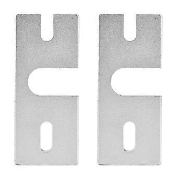 2 kpl Hot End Kiinnityslevy Alumiiniseos Suorakulmainen Reprap V6 3D-tulostimelle