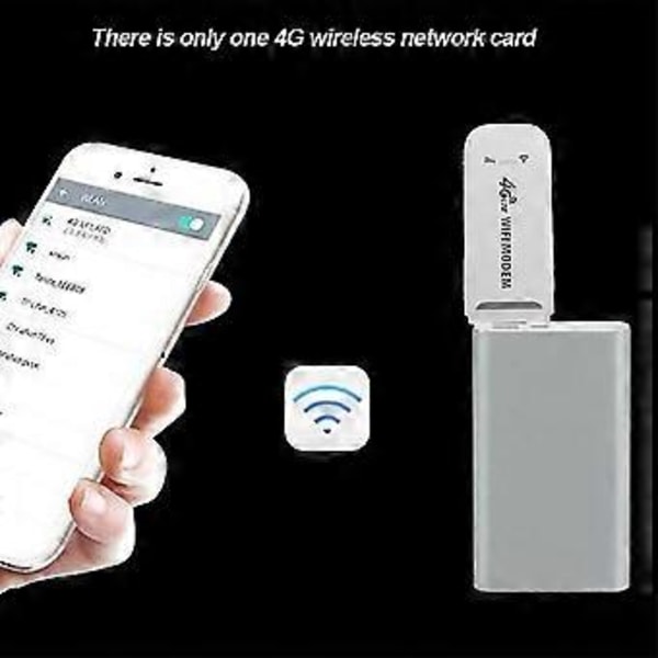 4g Lte Trådløs Usb Dongle Wifi Router 150mbps Bærbar Mobilt Bredbåndsmodem Stick Simkort 4g Trådløs Router Netværksadapter