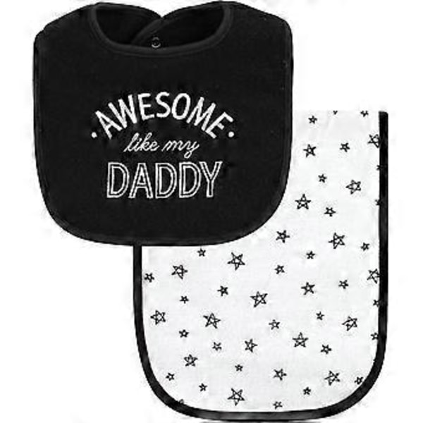 Unisex Set med haklapp och rapduk i bomullsfrotté