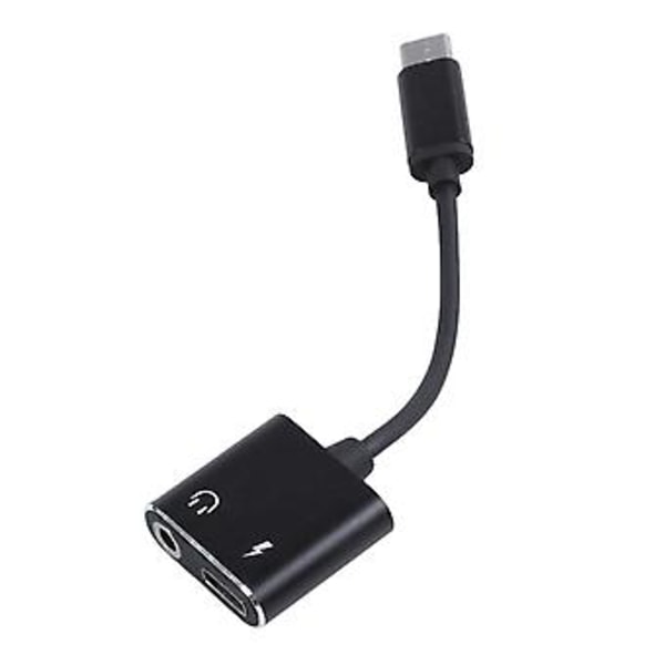 Type C Adapter Aux O Adapter Usb Type C Til 3.5mm Øretelefonadapter For Mi 6 Uten 3.5 Jac