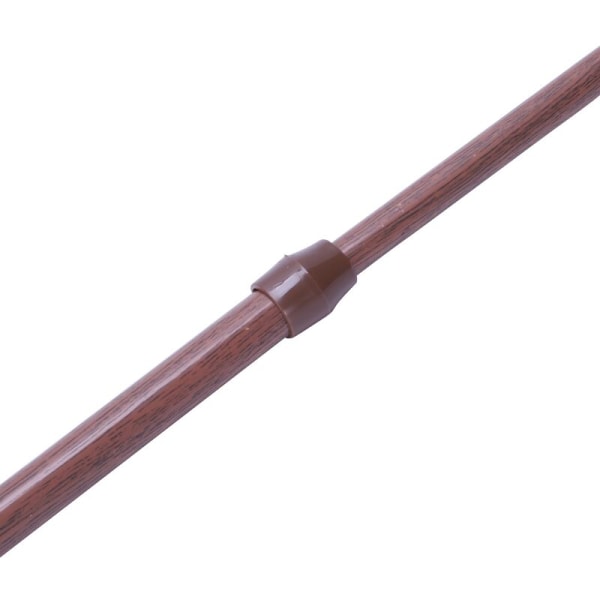Laajennettava jousi teleskooppinen verkko purje jännitys verhokisko tanko tangot, 55-90 cm, puun väri