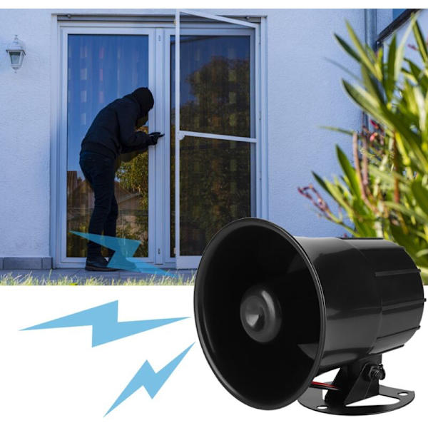 Utomhuslarm Siren, Höglarm Horn 110dB-