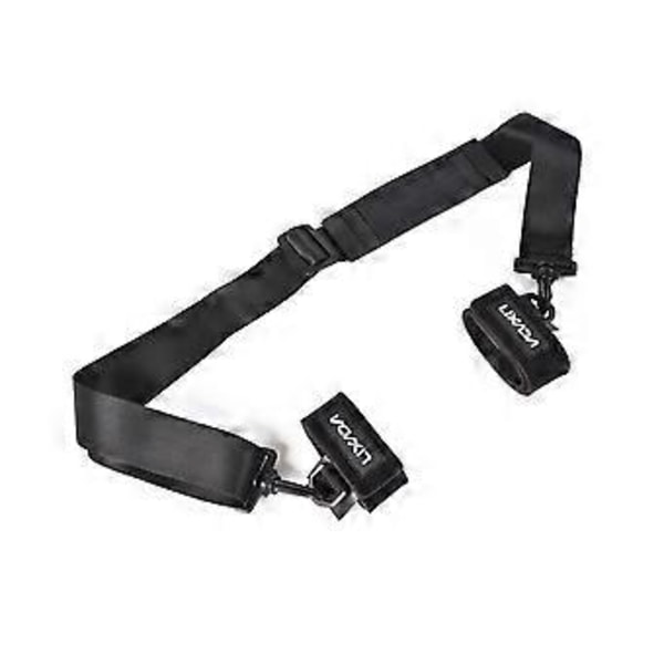 Lixada Fiskestang Stropper Belte Fiskestang Stang Bærestropp Sling Band Justerbar Skulderbelte Reiseutstyr Fiskestang Bærestropper
