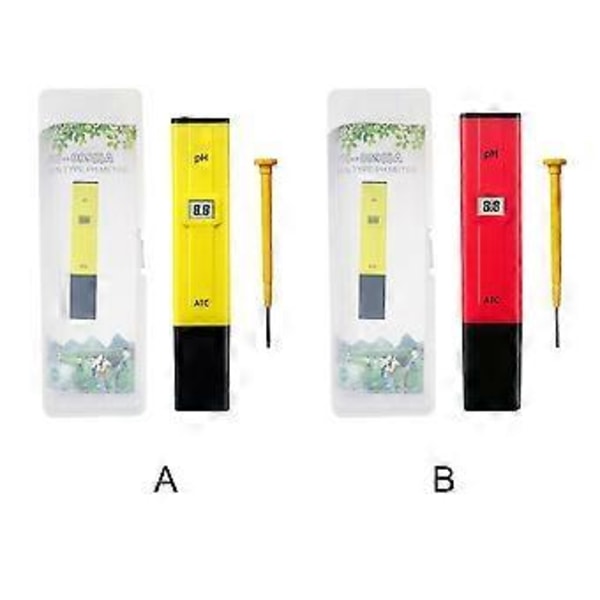1/2/3 Digitalt PH-meter Akvarium Vandtester Detektor Måling