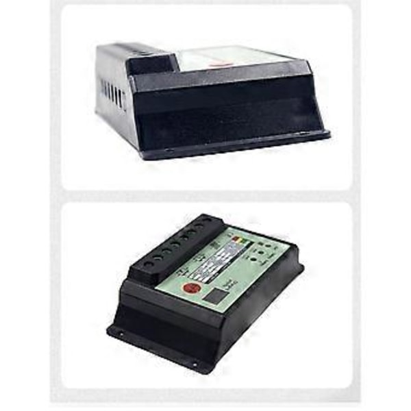 Dubbla Batterier Solcellsladdningsregulator PWM 12V 24V System Batterier Ström Panel Regulator Laddare (20A)