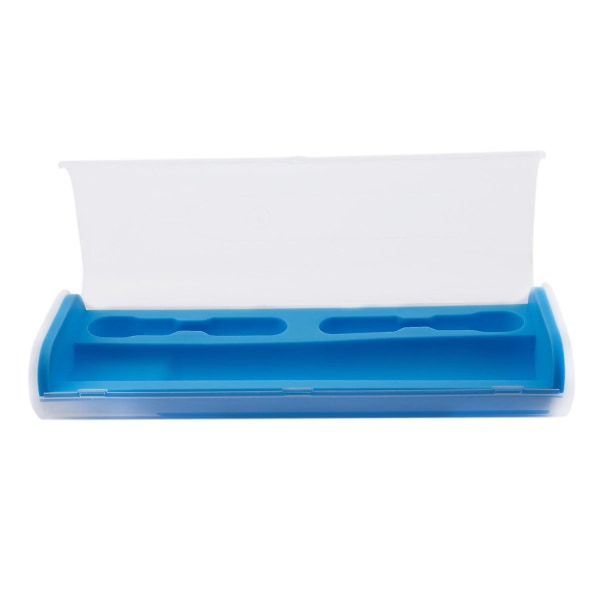 Bærbar el-tandbørsteholder æske boks rejsecamping til 4 farver (blå)