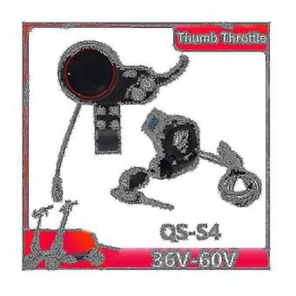 Qs-s4 36v-60v Tumgas LCD-display + Tändningslås Nyckel Lång Kabel För Zero 8 9 10 8x 10x Electr