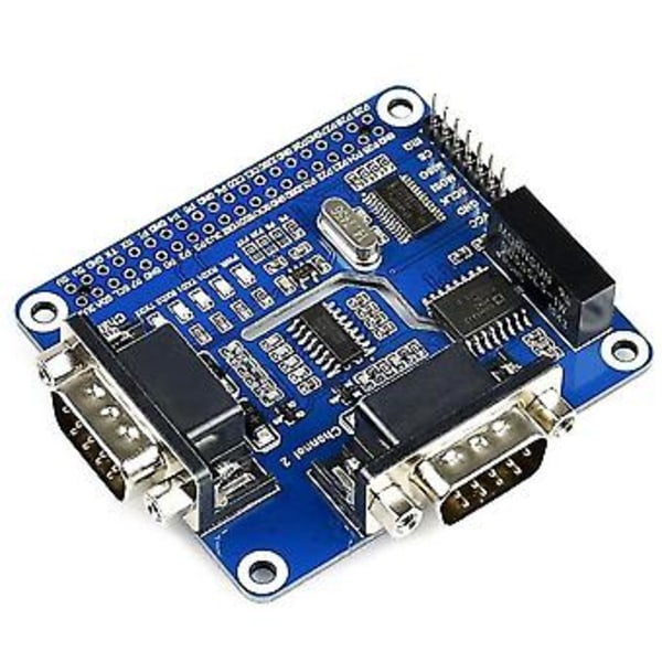 Waveshare 2-kanals Isoleret Rs232 Udvidelseskort Til Raspberry Pi