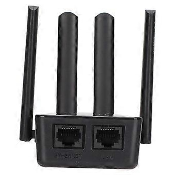 3 i 1 Trådløs Router AP Access WIFI Forstærker Punkt 360° Fuld Signal Dækning 300Mbps WiFi Router til Hjemmet 100‑240VEU Stik