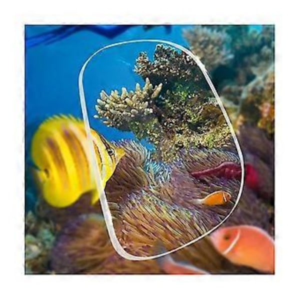 Dykkermaske for apparatdykking, fridykking og snorkling, profesjonelt undervannsfiskeutstyr