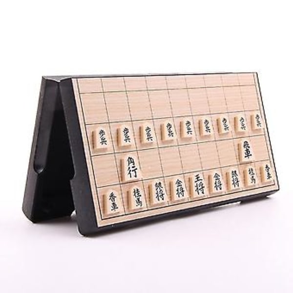 Keskikokoinen kokoontaitettava shakkilauta Shogi Set C
