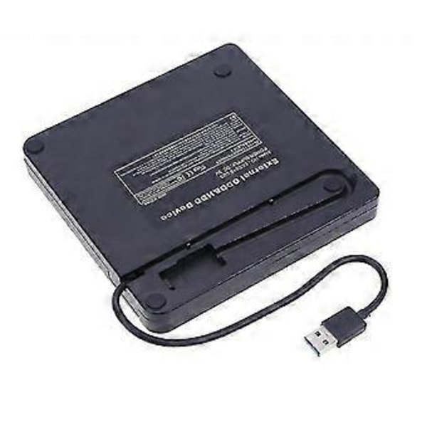Kannettava PC-läppärin ulkoinen USB 3.0 DVD RW CD-kirjoitin optinen asema poltinlukija soitin lokero Portab