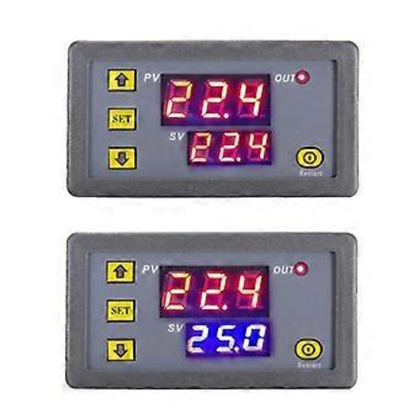 Digital Temperaturregulator Värme Kylning Temperaturkontroll Brytarmodul AC110-220V