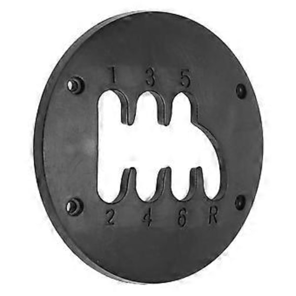 Formdæmpende 6-trins Kort Skift Midterplade Realistisk Gear Opgraderingstilbehør til Thrustmaster TH8A