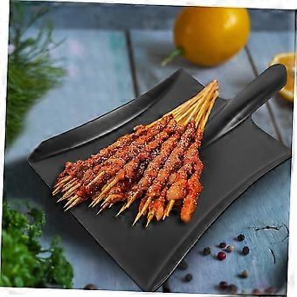 Servisesett Tallerken Frostet Imitasjon Porselen Spader Servisesett Tallerken, Snackbrett Grillfat, B