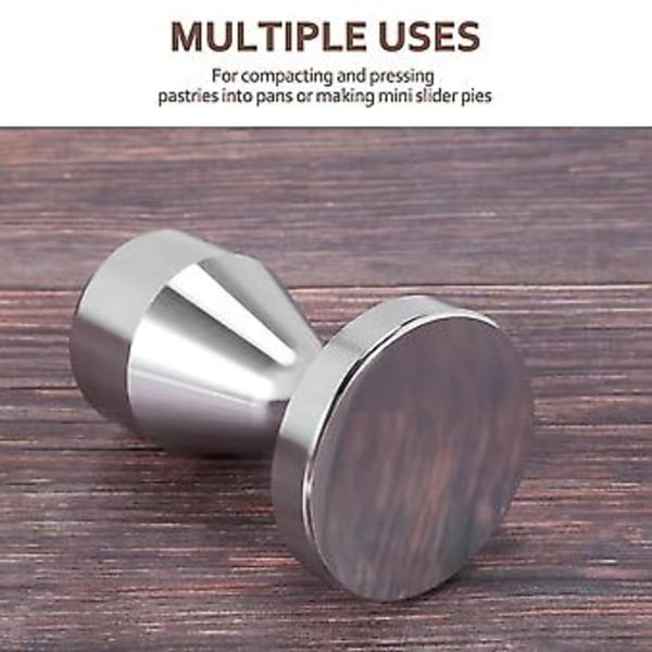 Kaffepress i rostfritt stål Barista Espresso Tamper 49mm Bas Kaffebönpress