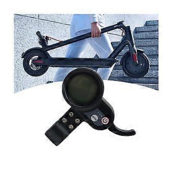 36-60v Instrumentpanel Mätare Justerbar Spänning För Jp Elektrisk Scooter Tillbehör (Runt Huvud)